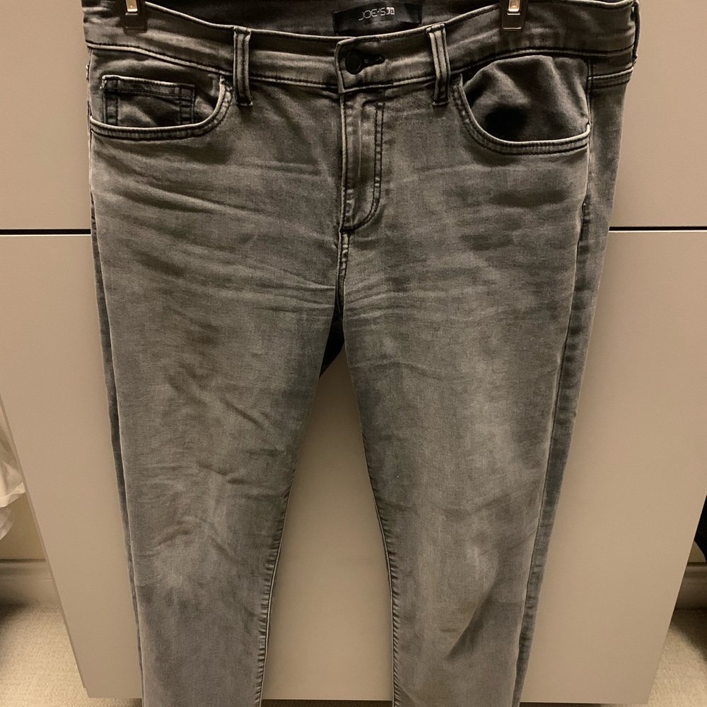 Joe Jeans gray straight leg jeans